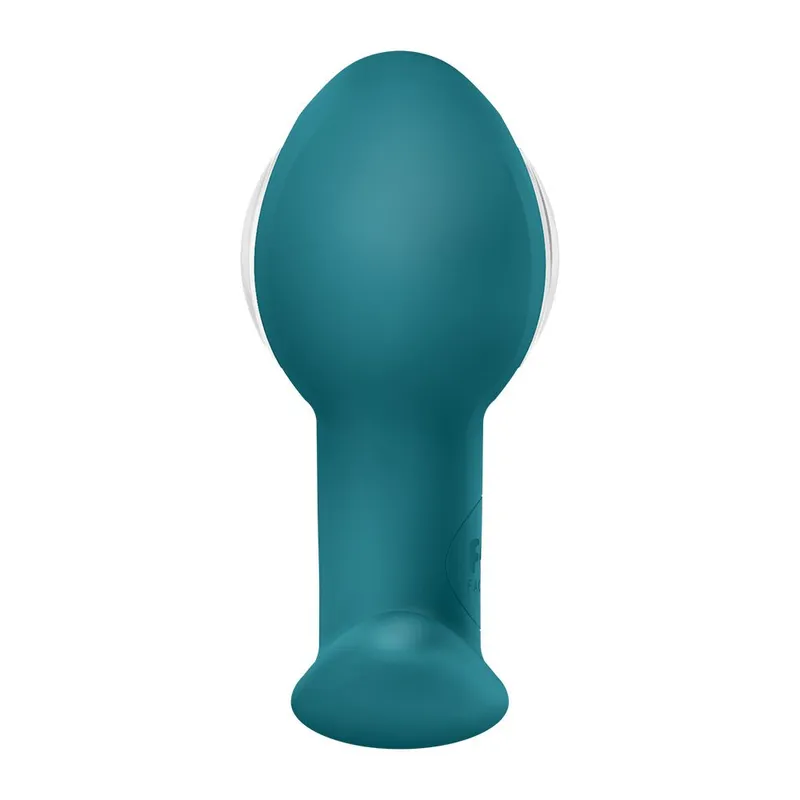 Анальна пробка Fun Factory B BALLS UNO Bottle Green, рухома кулька всередині