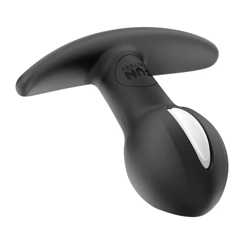 Анальна пробка Fun Factory B BALLS UNO Black з рухомою кулькою всередині