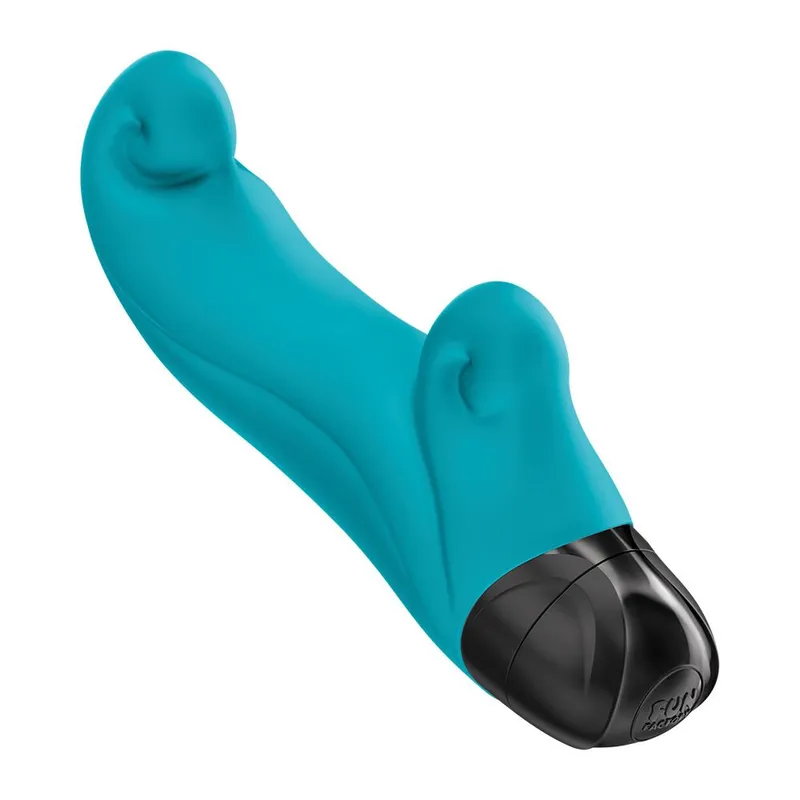 Вібратор-кролик Fun Factory OCEAN Aquamarine, для клітора та точки G, 6 режимів