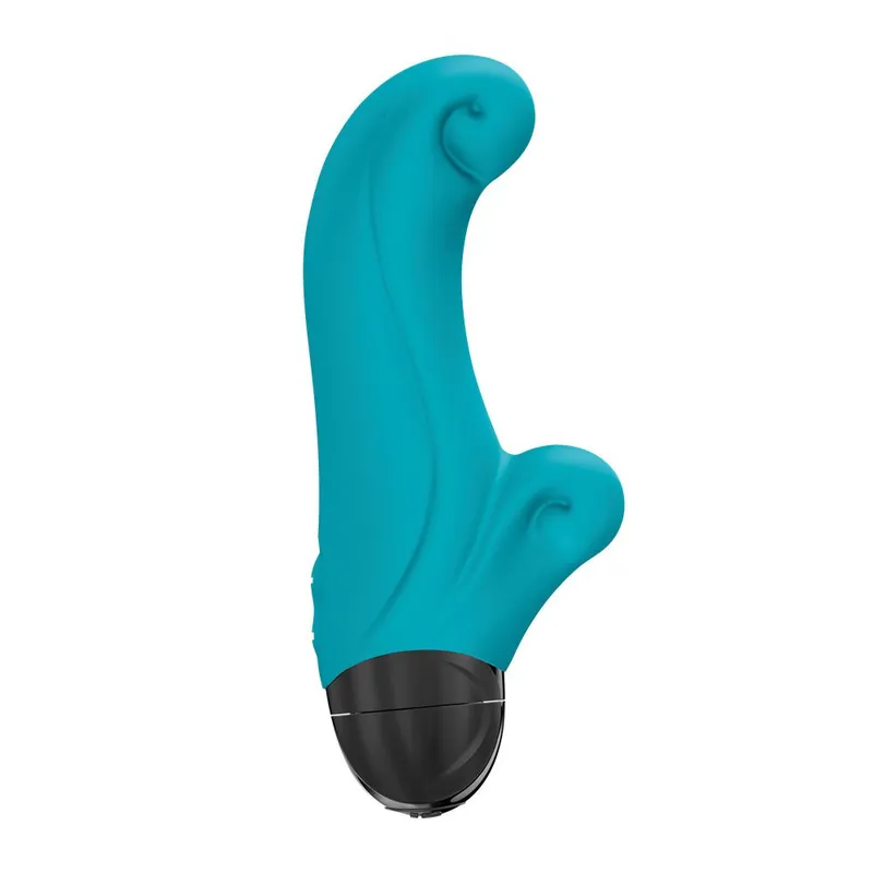 Вібратор-кролик Fun Factory OCEAN Aquamarine, для клітора та точки G, 6 режимів