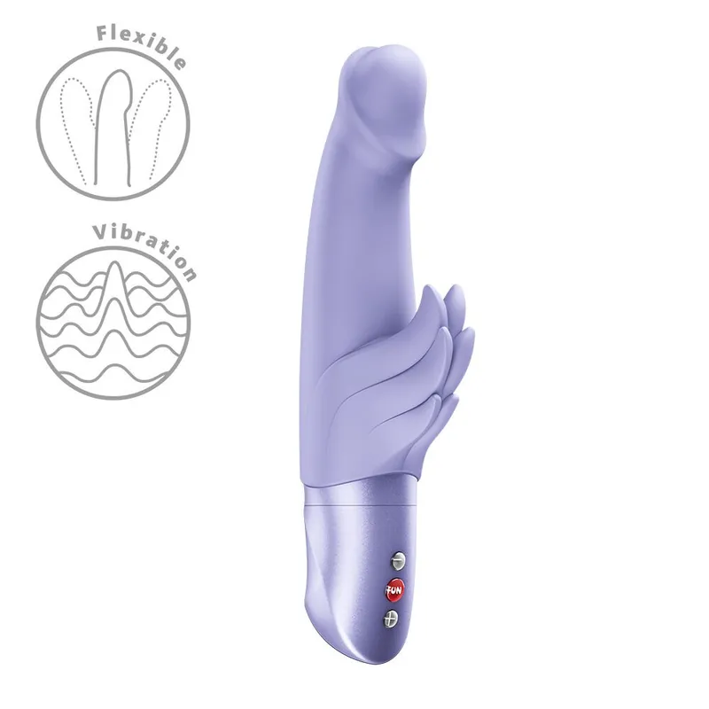 Вібратор-кролик Fun Factory Wicked Angel Purple, 10 режимів