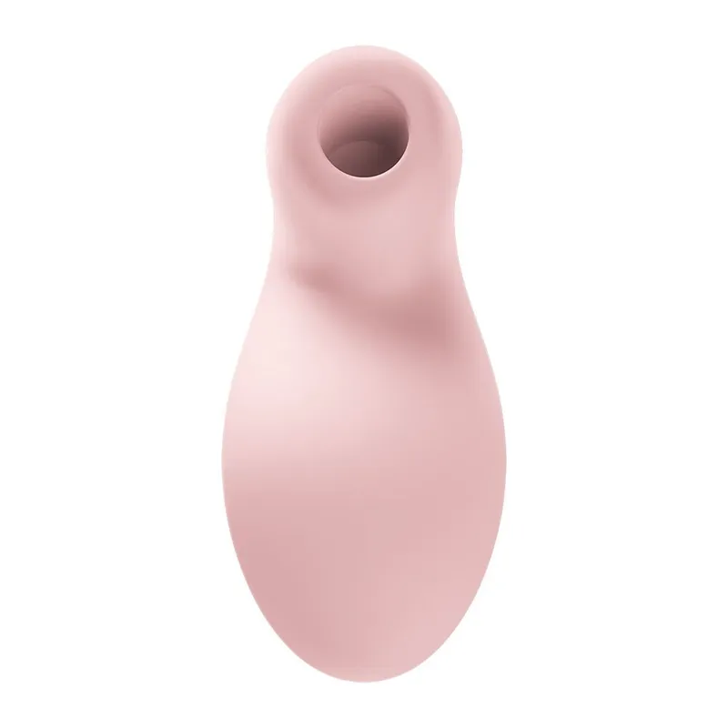 Вакуумний стимулятор з вібрацією Fun Factory Luna Soft Pink