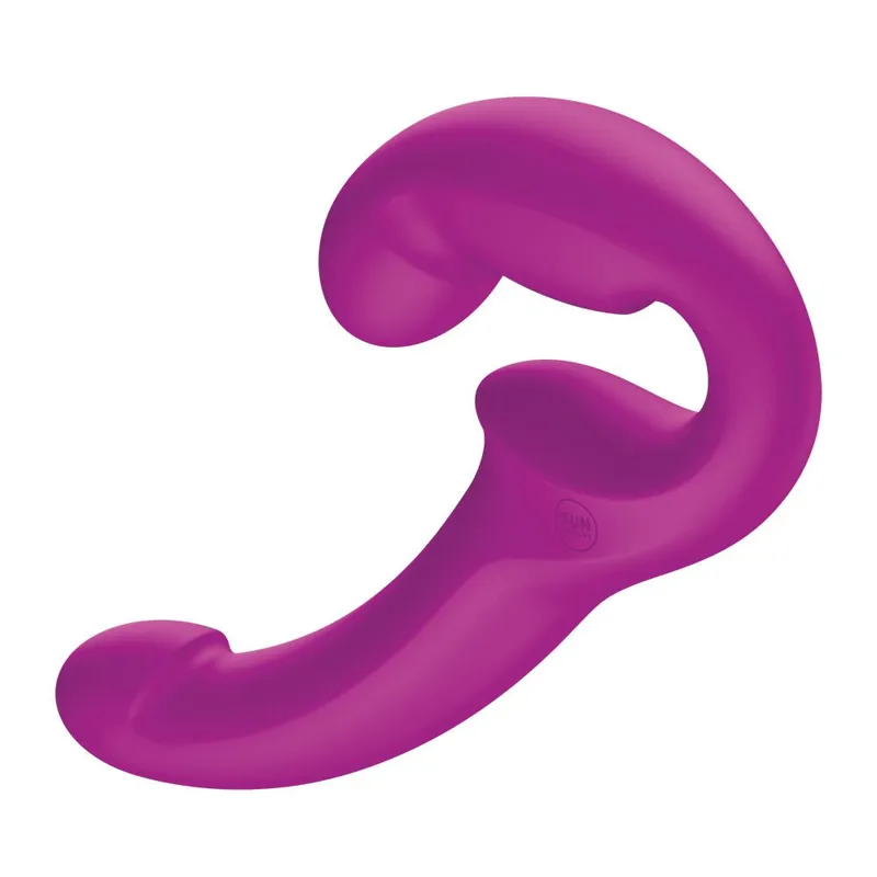 Безремінний страпон Fun Factory SHARE LITE Blackberry, регульований