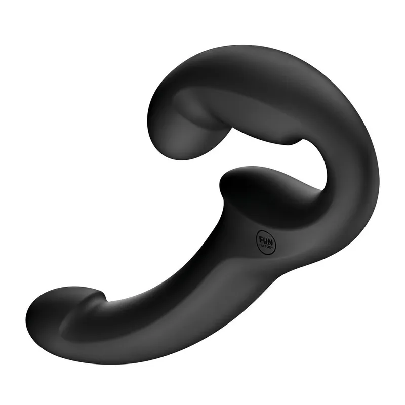 Безремінний страпон Fun Factory SHARE LITE Black, регульований, полегшена модель