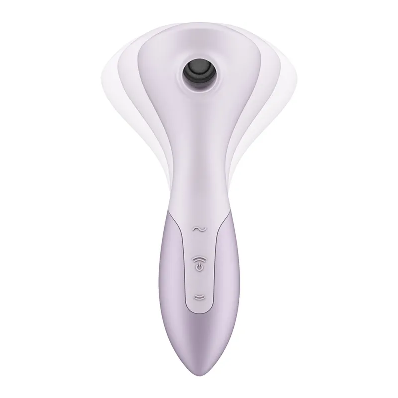 Вібромасажер Satisfyer Wand-erful з вакуумною кліторальною стимуляцією