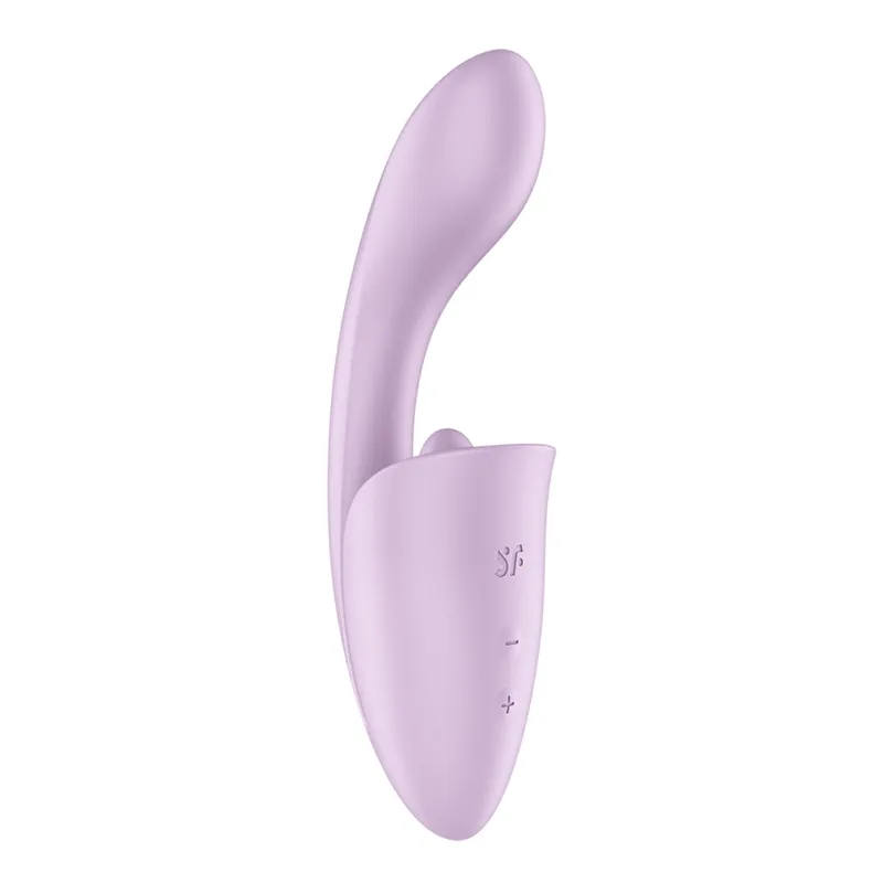 Вагінально-кліторальний вібратор Satisfyer Tongue Expert