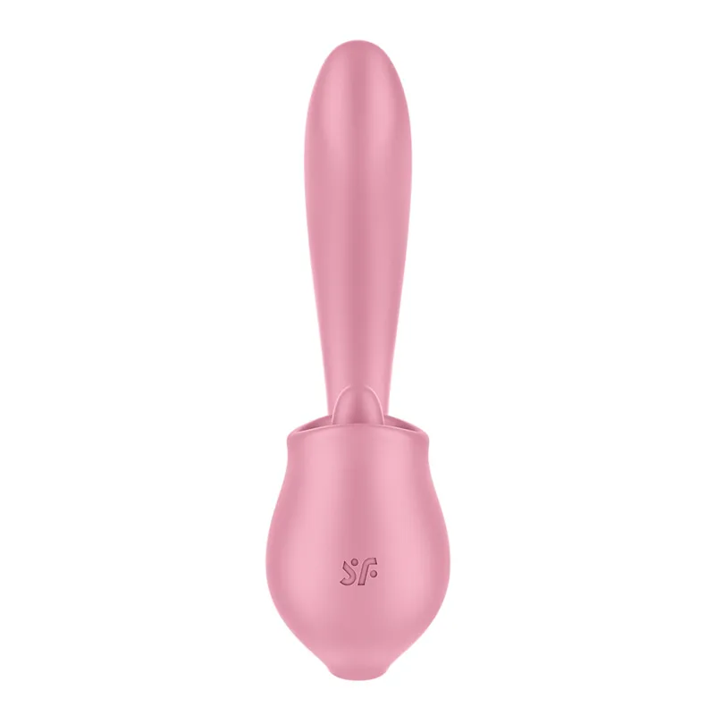 Вагінально-кліторальний вібратор Satisfyer Tongue Genius