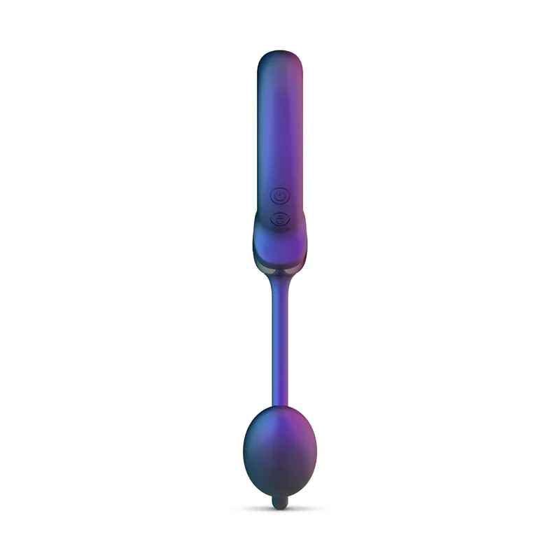Ерекційне віброкільце з виброяйцем Hueman Eclipse Anal Vibrator