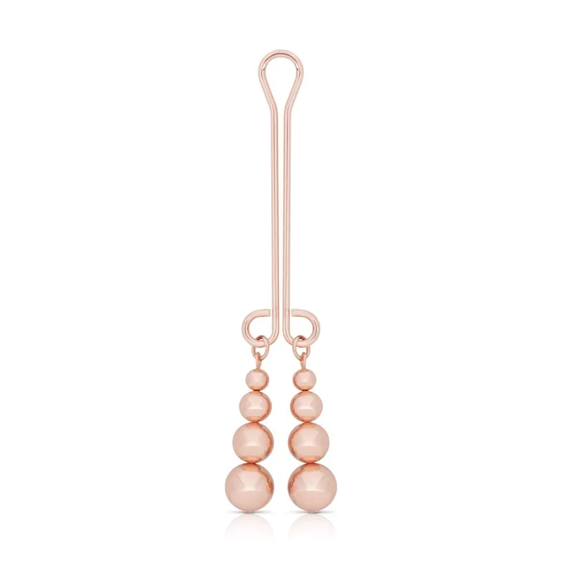 Затискач для клітора Rosy Gold Clitoris Clamp Subtle Weight
