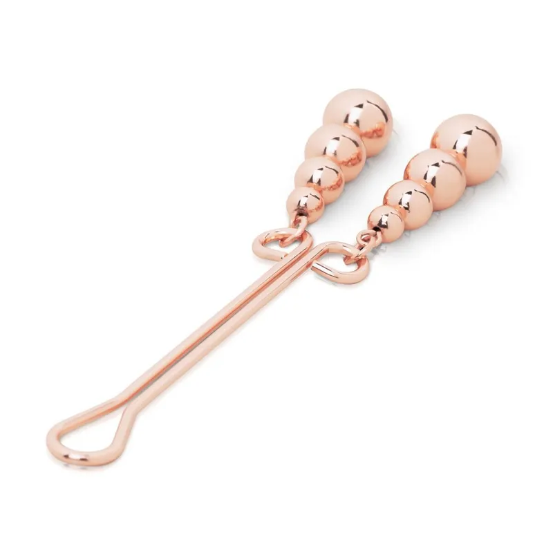 Затискач для клітора Rosy Gold Clitoris Clamp Subtle Weight