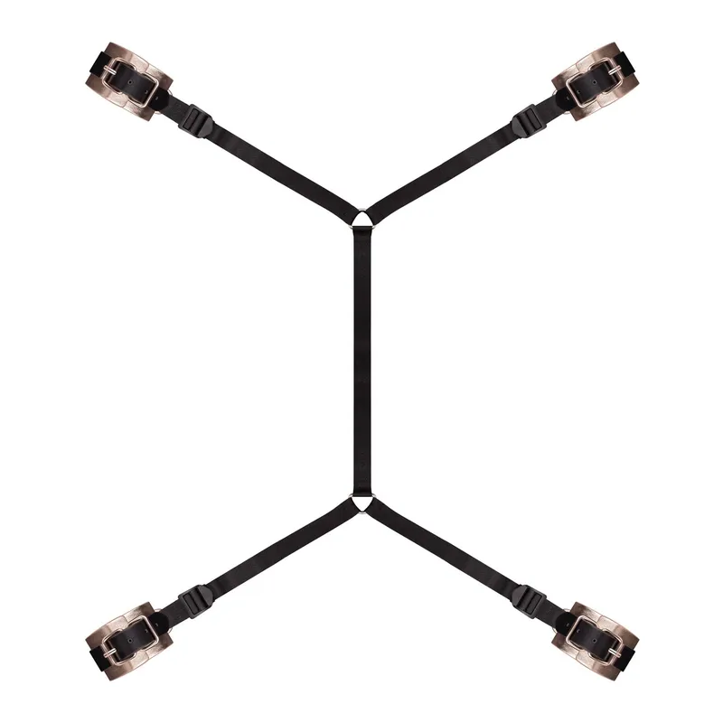 Фіксатор рук і ніг для ліжка Rosy Gold Under-Mattress Restraint Set