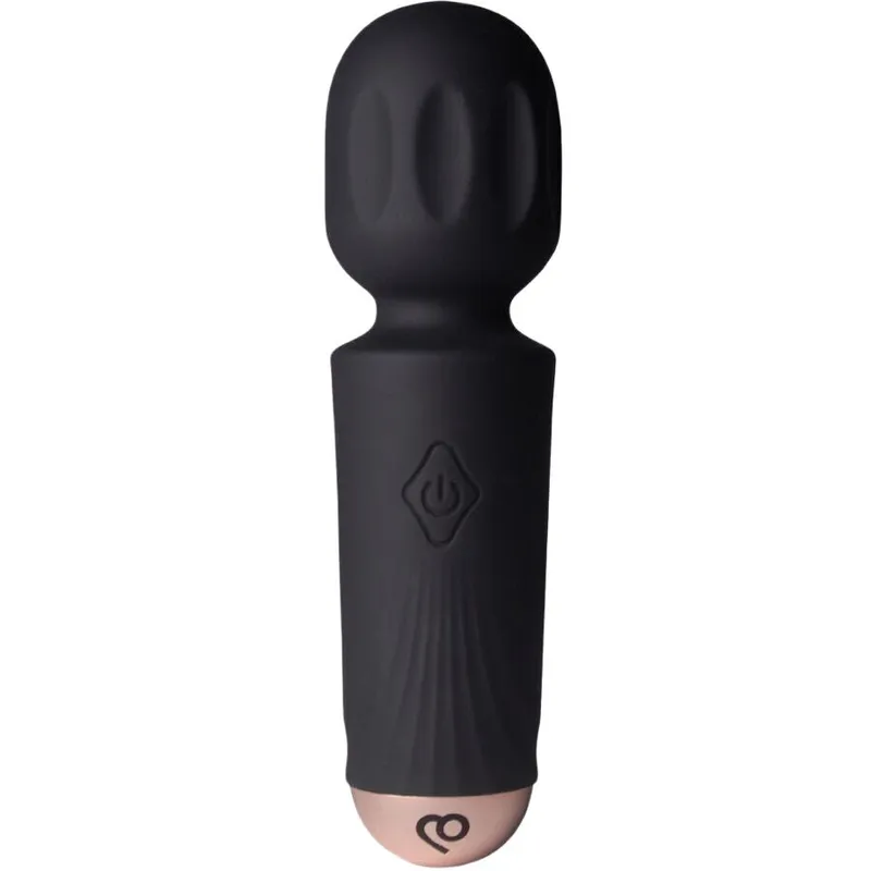 Вібромасажер Rocks Off Mini Wand Black Tulip, 16 режимів