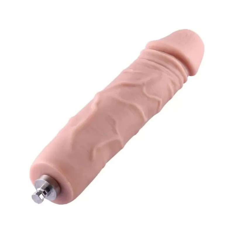 Силіконовий фалоімітатор Hismith 7" Silicone Dildo із системою KlicLok
