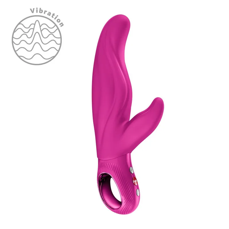 Вібратор-кролик Fun Factory LADY BI Magenta для стимуляції точки А, 2 мотори
