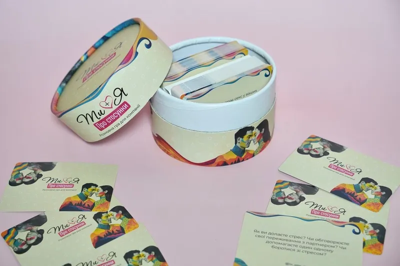 Розмовна гра «Ти+Я: про стосунки» FunGamesShop