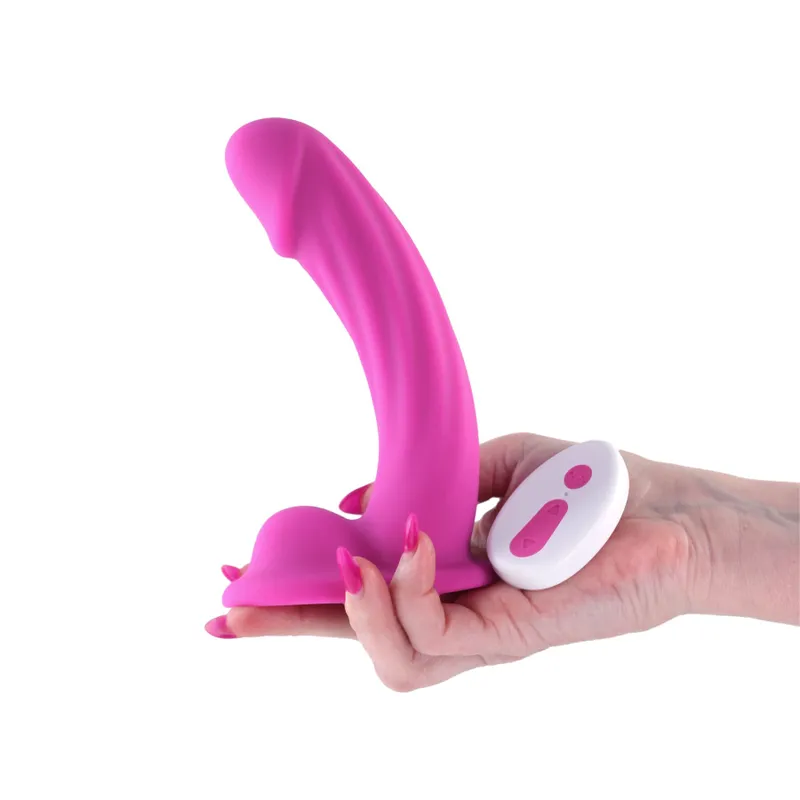 Дилдо з вібрацією NS Novelties Colours Curve 6" Dildo, рожеве