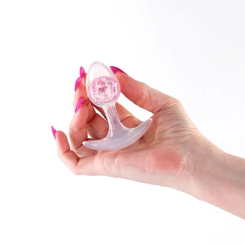 Анальна пробка NS Novelties Cosmic Glams Small Pink