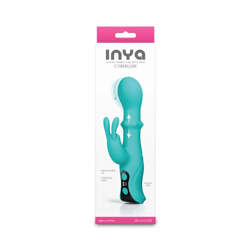 Вібратор-кролик NS Novelties INYA Cyberluxe Aqua