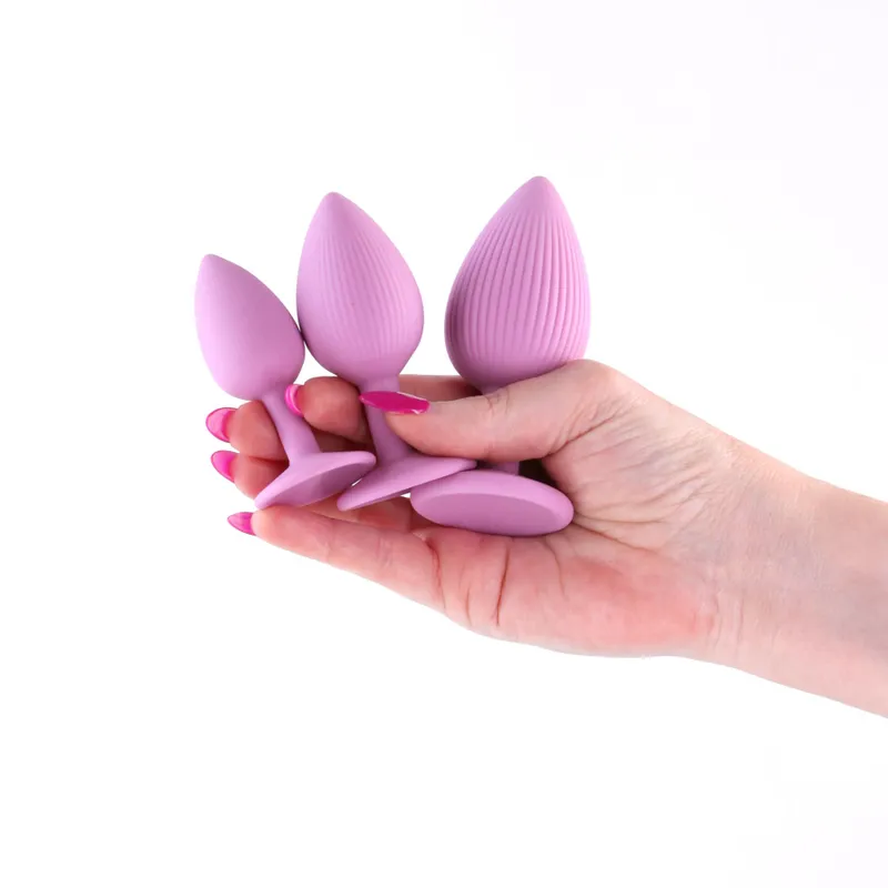 Набір анальних пробок NS Novelties INYA Triple Ace Kit, колір Blush