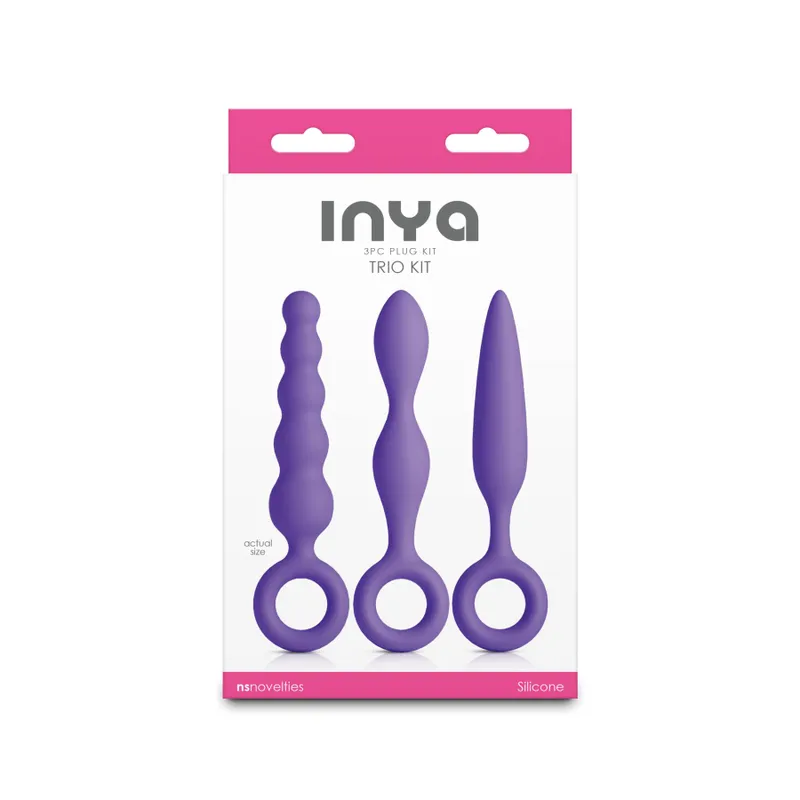 Набір анальних іграшок NS Novelties INYA - Trio Kit - Purple