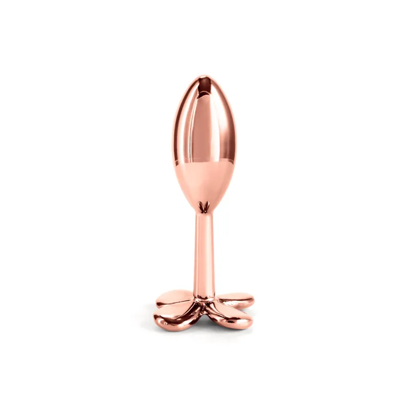 Анальна пробка NS Novelties Rear Assets Clover Rose Gold