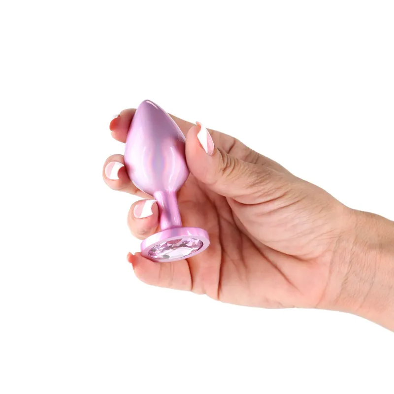 Анальна пробка NS Novelties Rear Assets Iridescent Pink Medium