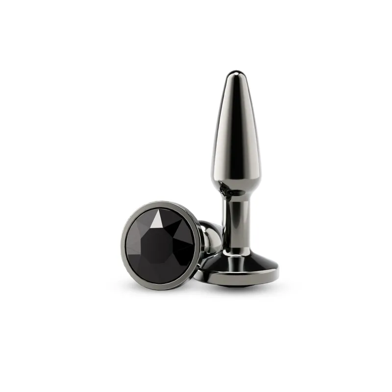 Анальна пробка NS Novelties Rear Assets Tapered Small, Gunmetal/Black
