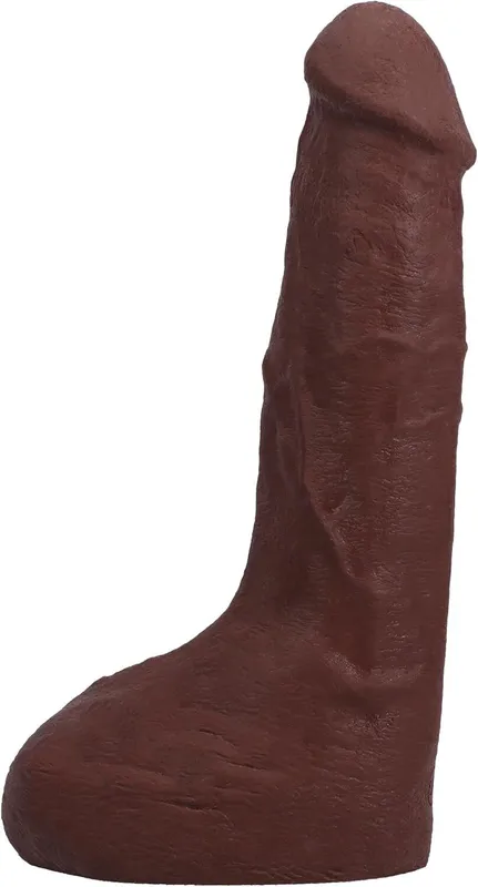 Фалоімітатор Doc Johnson The Realistic Cock ULTRASKYN Squirting 9,5 Inch Chocolate