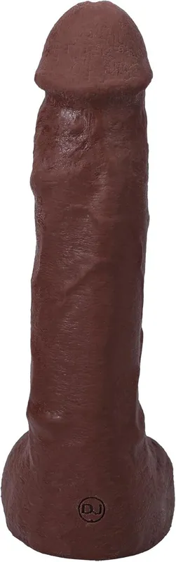 Фалоімітатор Doc Johnson The Realistic Cock ULTRASKYN Squirting 9,5 Inch Chocolate