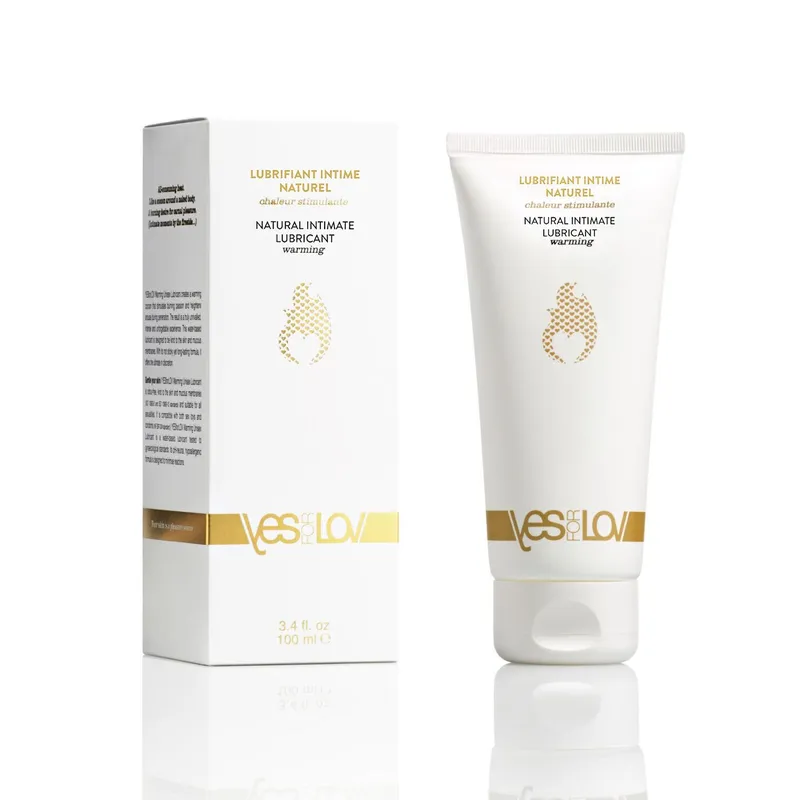 Розігрівальна змазка на водній основі YESforLOV UNISEX LUBRICANT, 99 % натуральна