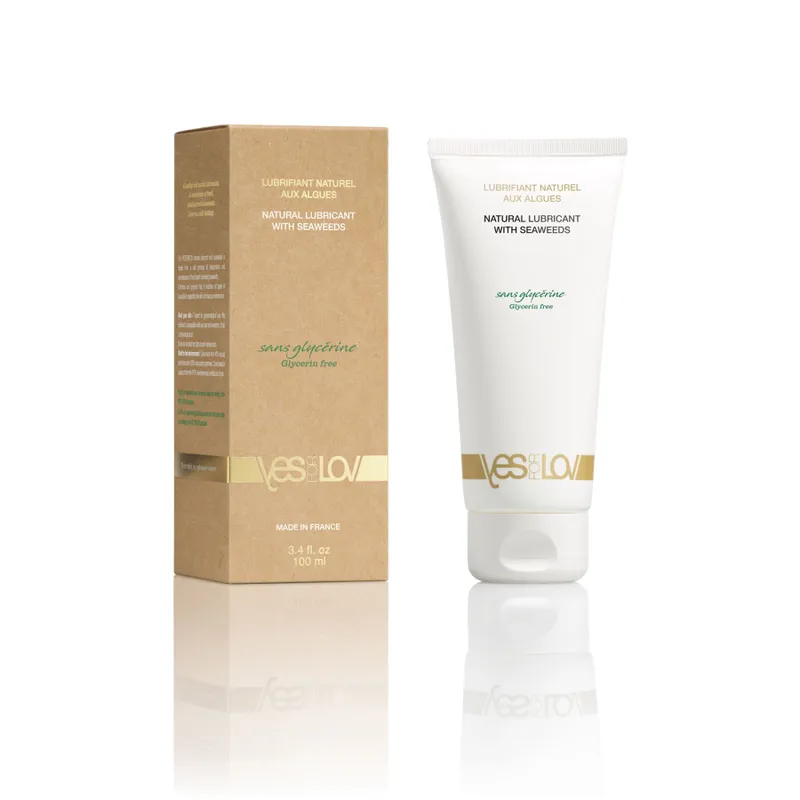 Змазка на водній основі YESforLOV NATURAL LUBRICANT WITH SEAWEED 100 мл, без гліцерину