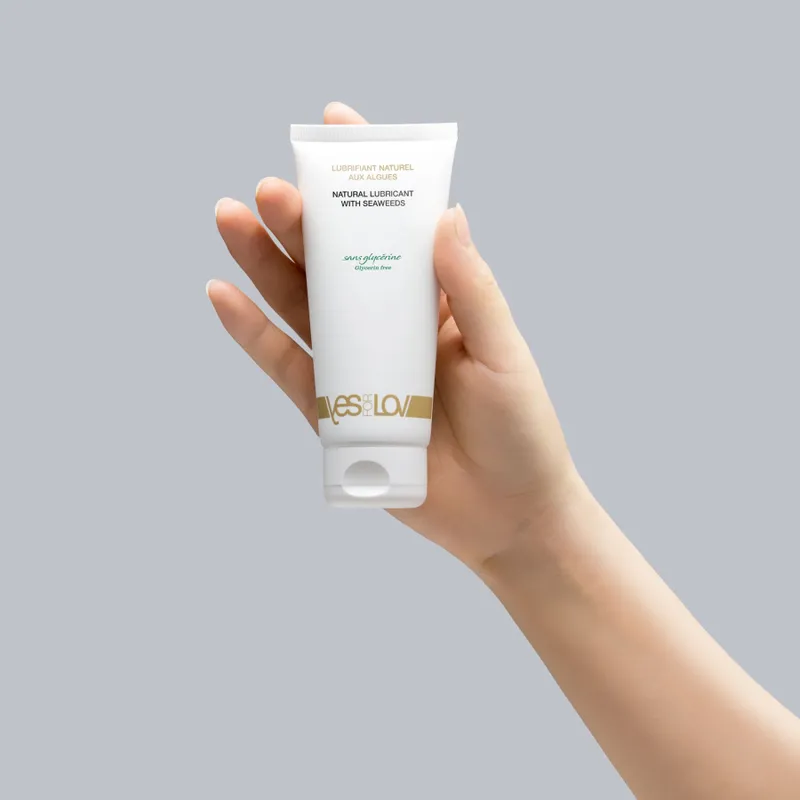 Змазка на водній основі YESforLOV NATURAL LUBRICANT WITH SEAWEED 100 мл, без гліцерину