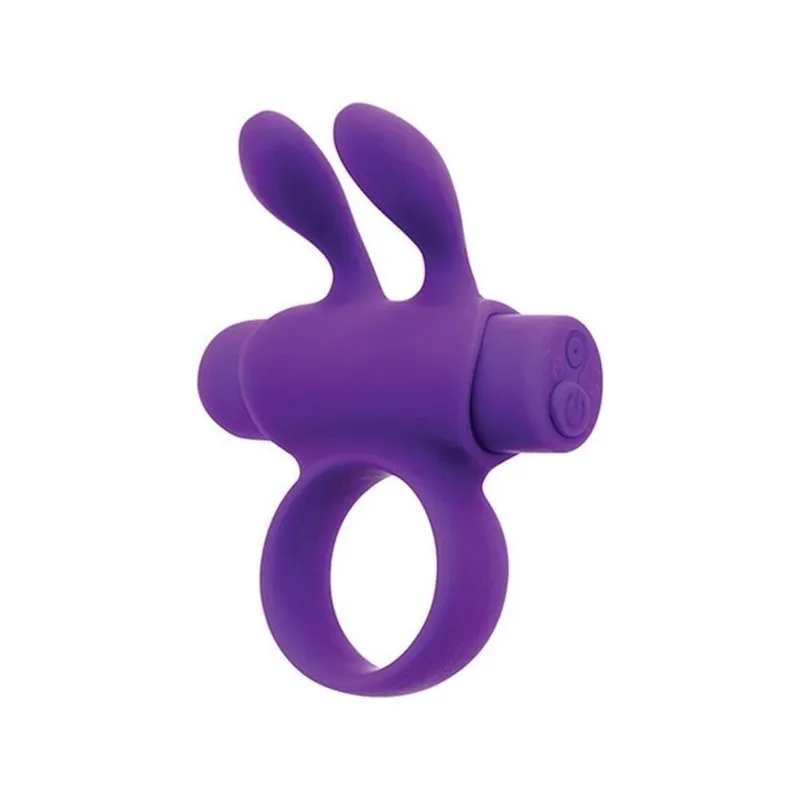 Ерекційне віброкільце S Pleasures Premium Rabbit Ring, зі знімною вібропулею та вушками