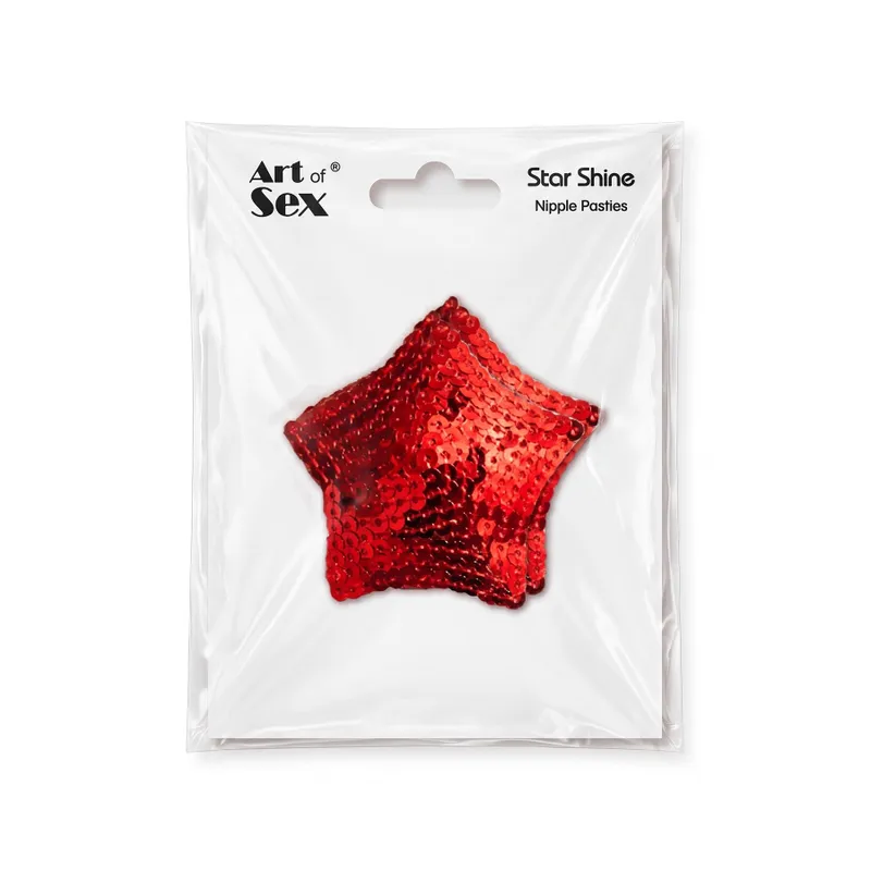 Пестиси Art of Sex - Star Shine, червоні