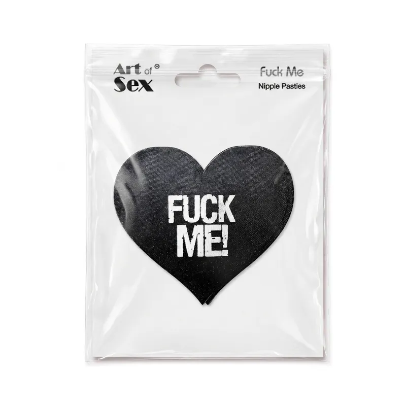 Пестиси-сердечка Art of Sex - Fuck me, чорні