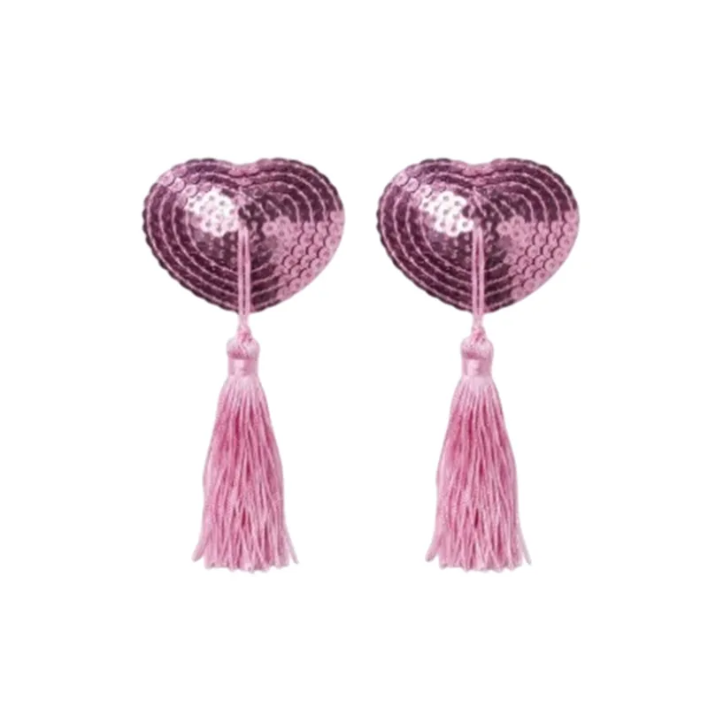 Пестиси-сердечка з кісточками Art of Sex Sparkling Hearts, рожеві