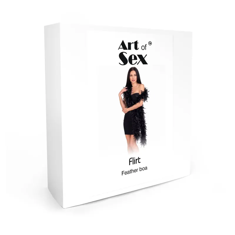 Боа з пір'я Art of Sex, довжина 2 метри, чорне