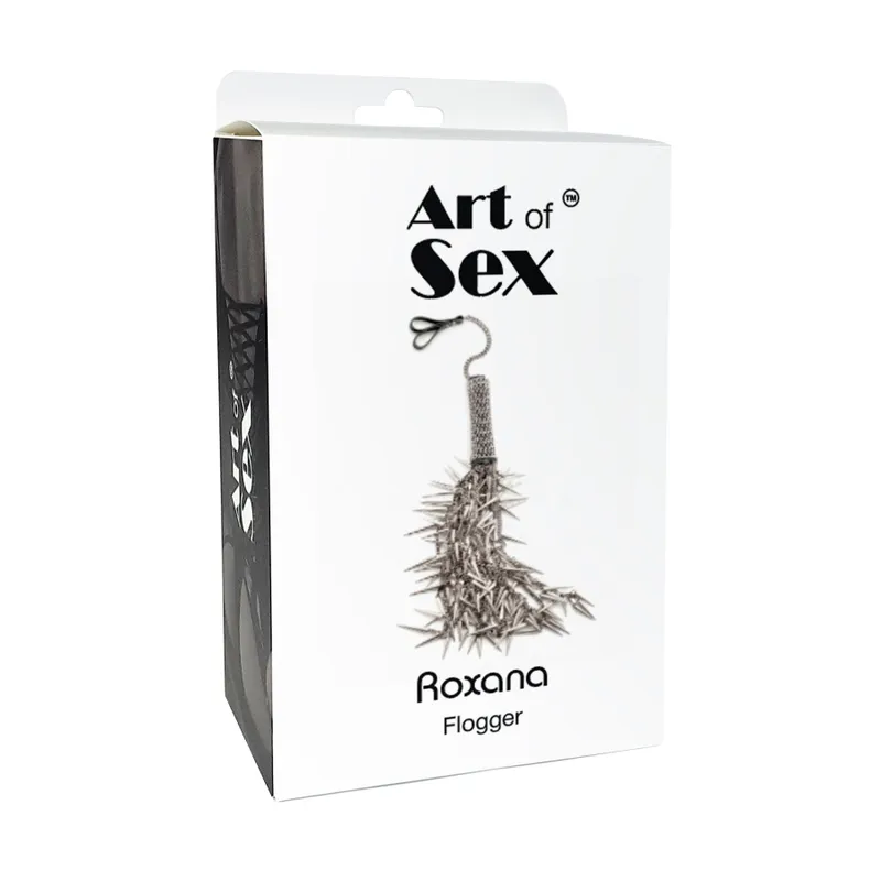 Флогер з шипами Art of Sex - Roxana, метал