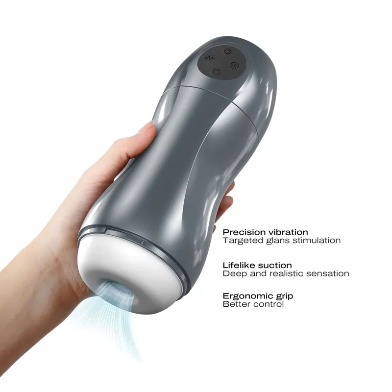 Вібромастурбатор Dorcel BLOWJOY VIVE з ефектом всмоктування