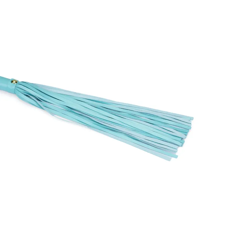 Флогер Liebe Seele Blue Lamb Leather Flogger with Velvet Lining
