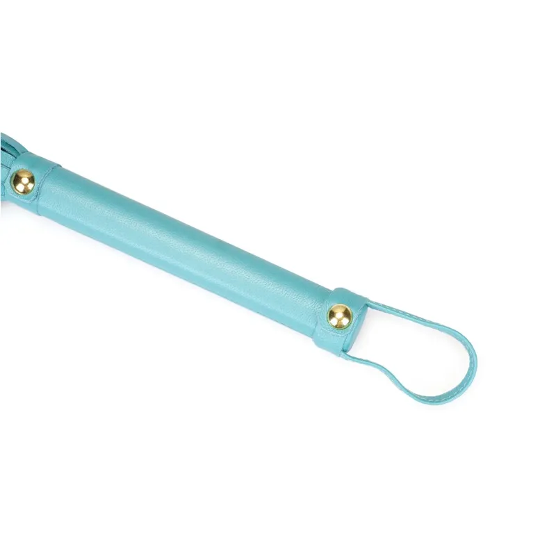 Флогер Liebe Seele Blue Lamb Leather Flogger with Velvet Lining