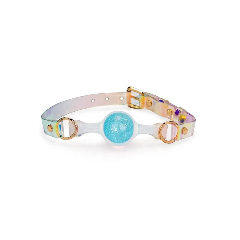 Кляп Liebe Seele Crystal Ball Gag Blue (Small Ball)