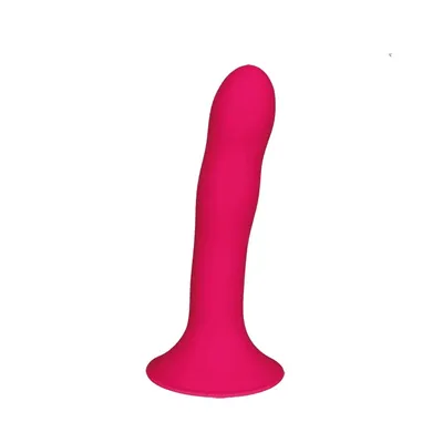 Дилдо з присоскою Adrien Lastic Hitsens 4 Pink, діаметр 3,7 см, довжина 17,8 см