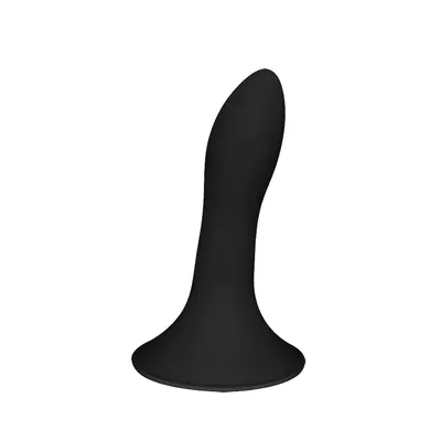 Дилдо з присоскою Adrien Lastic Hitsens 5 Black, довжина 13 см, діаметр 2,4 см