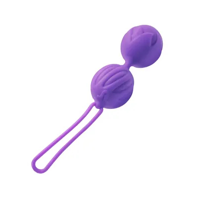 Вагінальні кульки Adrien Lastic Geisha Lastic Balls Mini, темно-ліловий