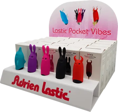 Набір вібраторів Adrien Lastic Promo Pack Pocket Vibe (25 шт + тестери)