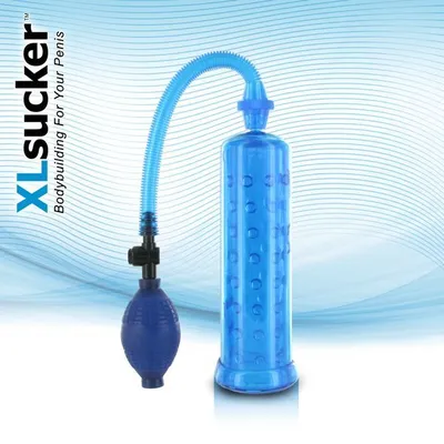 Вакуумна помпа XLsucker Penis Pump Blue, для члена до 18 см