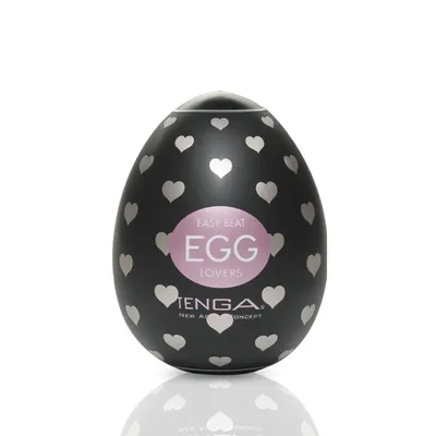 Мастурбатор-яйце Tenga Egg Lovers (сердечки), Японія