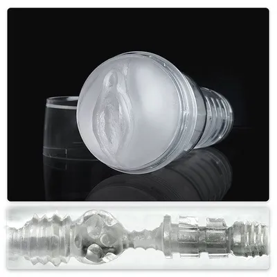 Мастурбатор-вагіна Fleshlight Ice Lady Crystal, напівпрозорий