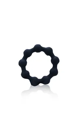 Ерекційне кільце Dorcel Maximize Ring зі стимулювальними кульками, чорне